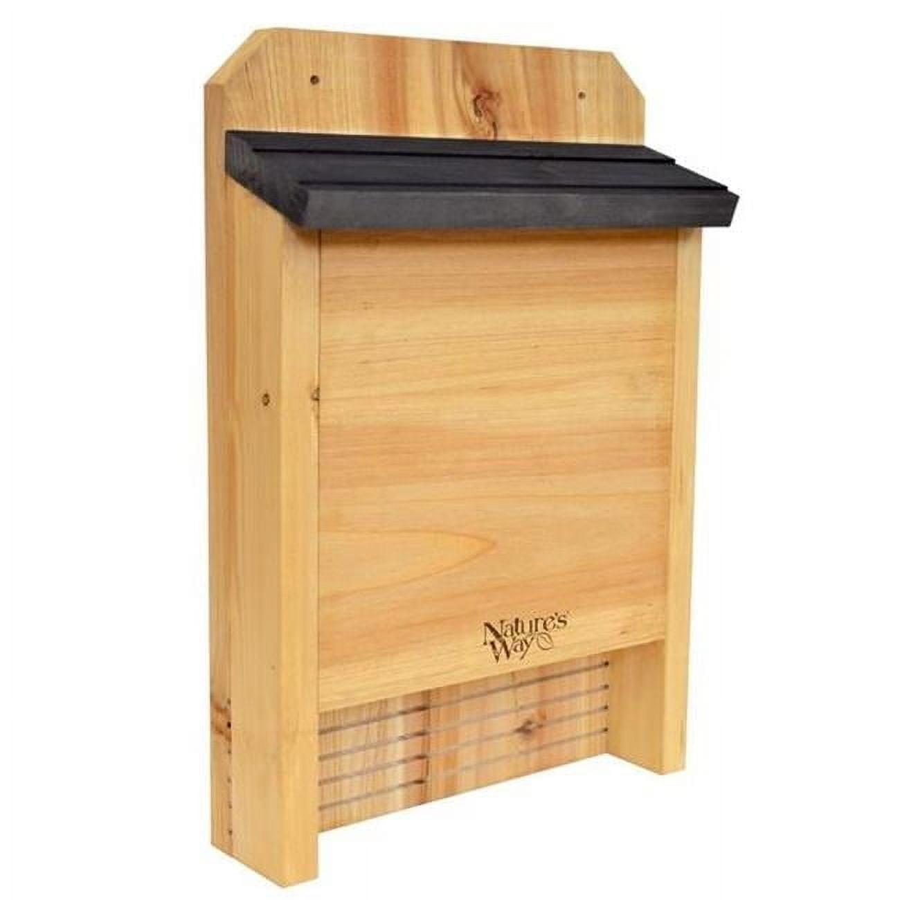 Nature's Way 10 In. W. x 15 In. H. x 3.5 In. D. Single Chamber Cedar Bat House