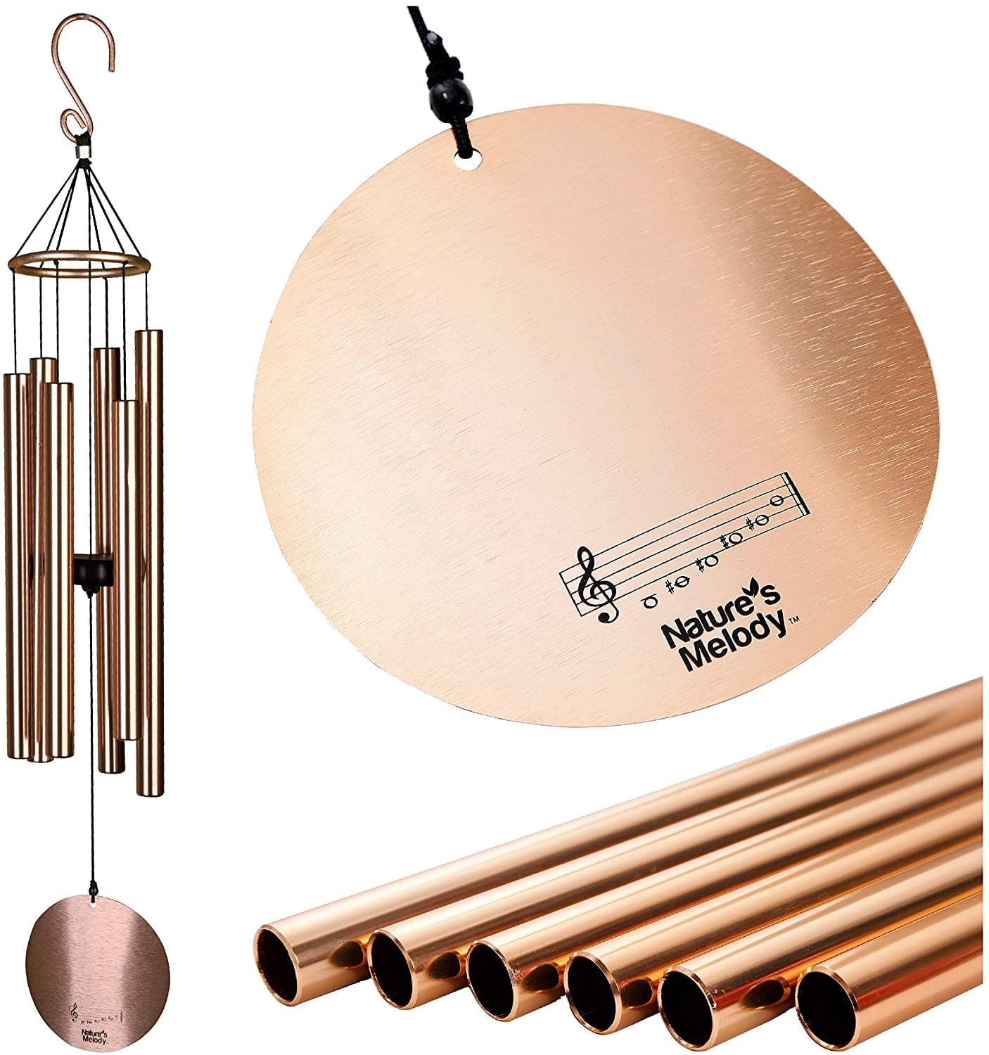Nature's Melody Nature's Melody Tuned 6-Tube Outdoor Wind Chimes