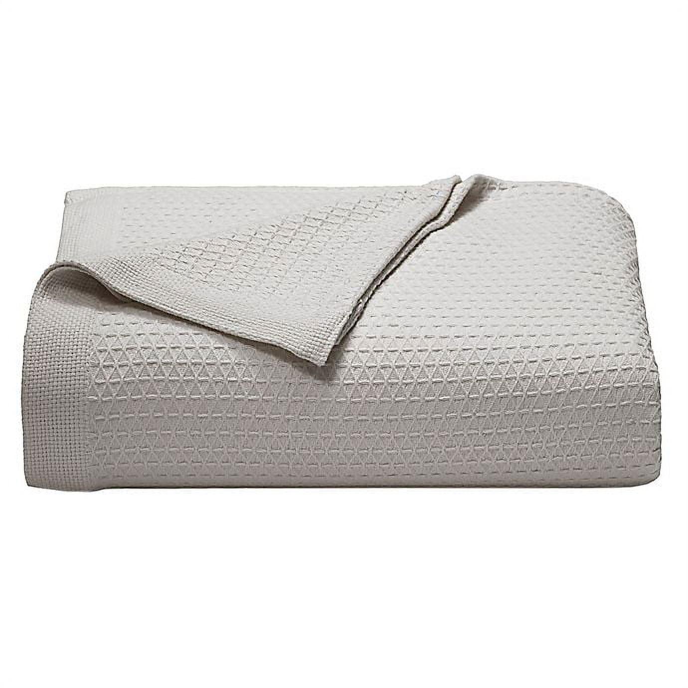 Nautica Baird Solid Cotton Reversible Blanket
