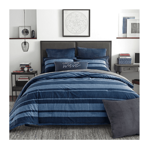 Nautica Nautica Longpoint Navy Reversible Cotton Comforter Set