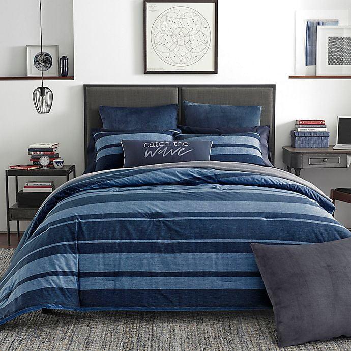 Nautica Nautica Longpoint Navy Reversible Cotton Comforter Set