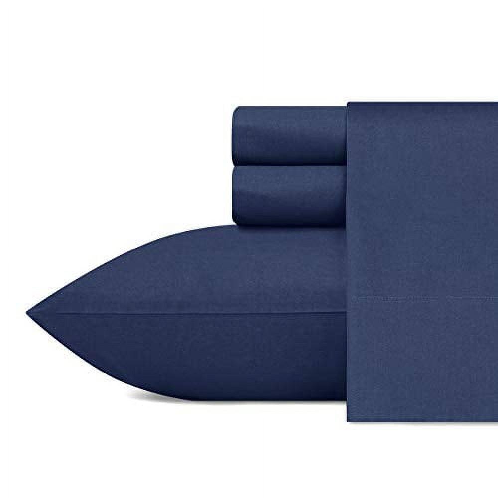 Nautica Solid Cotton Percale Sheet Sets