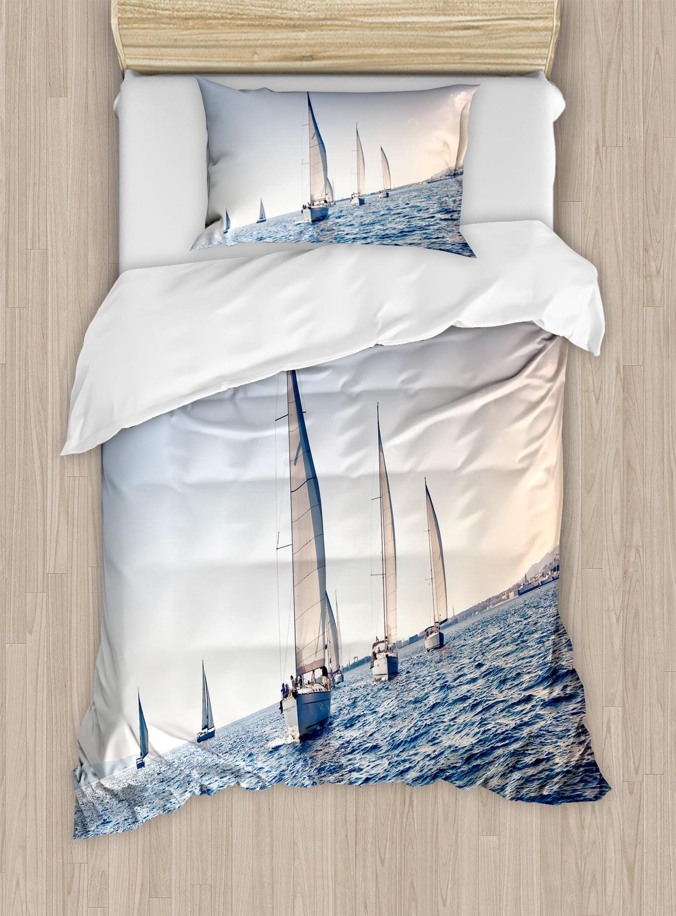 Ambesonne Coastal Duvet Cover Set