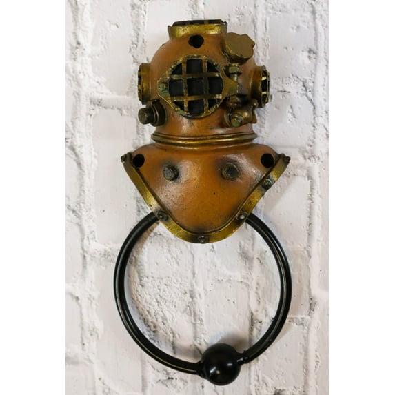 Nautical Marine Steampunk Submarine Diving Helmet Decorative Door Knocker