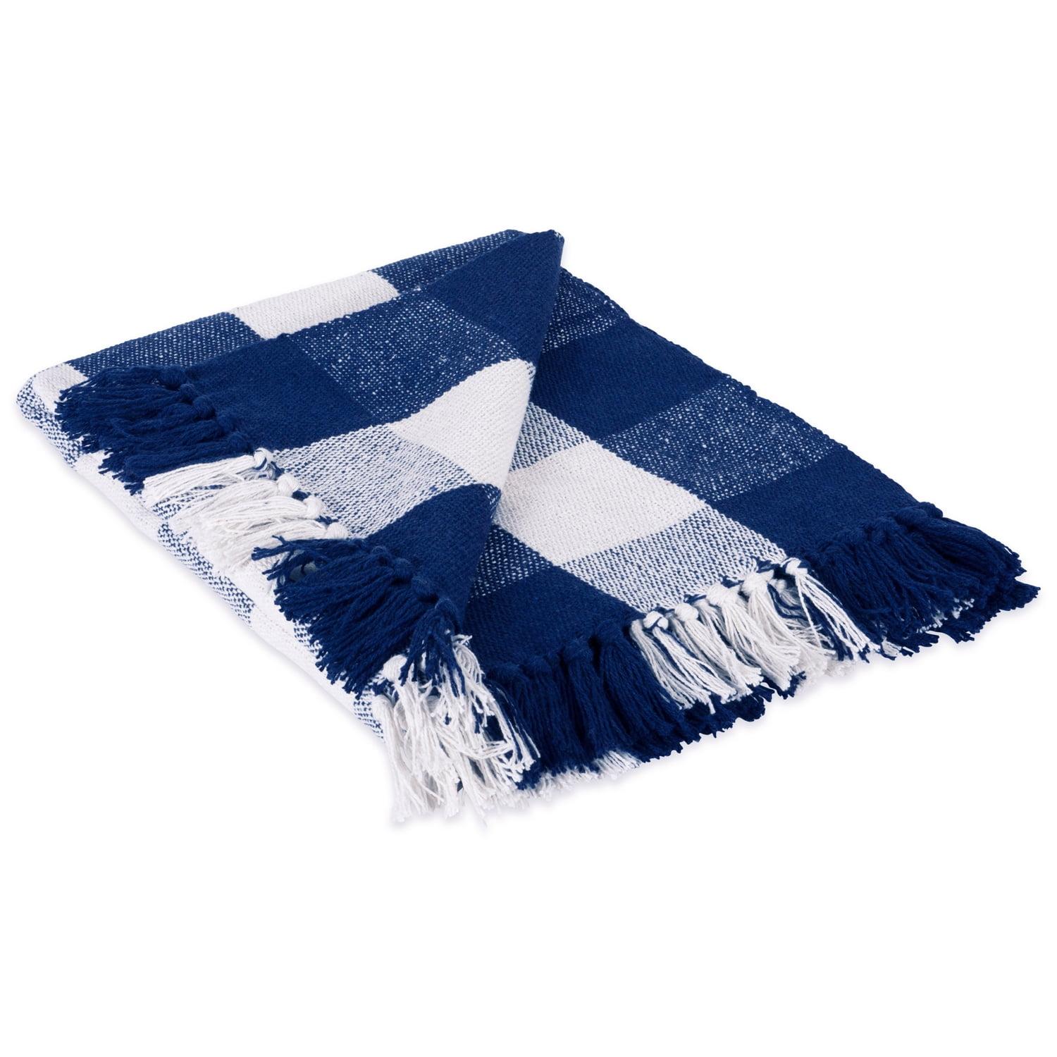 Design Imports Hand Woven Throw Blanket