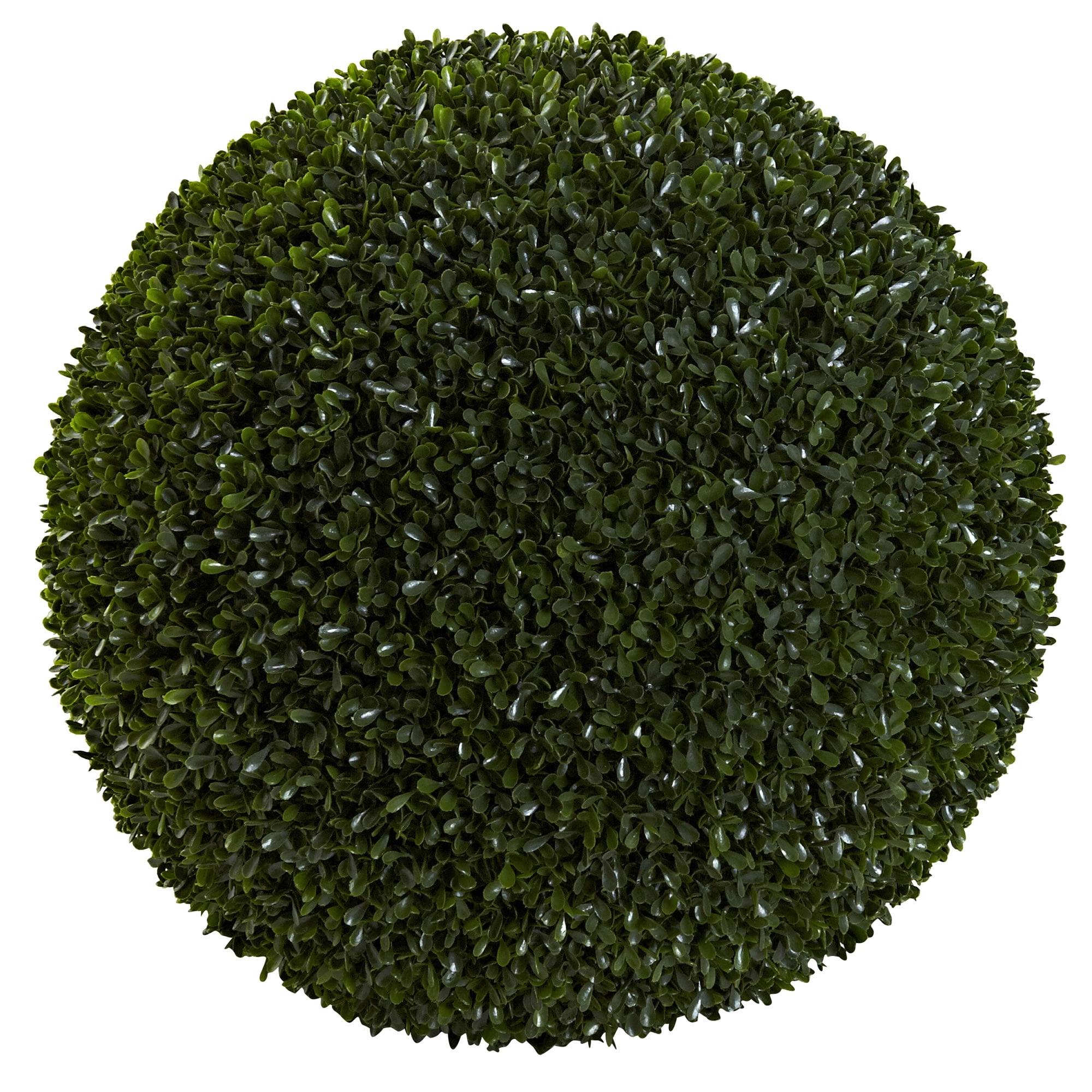 Nearly Natural 19 in. Boxwood Ball (Indoor/Outdoor)