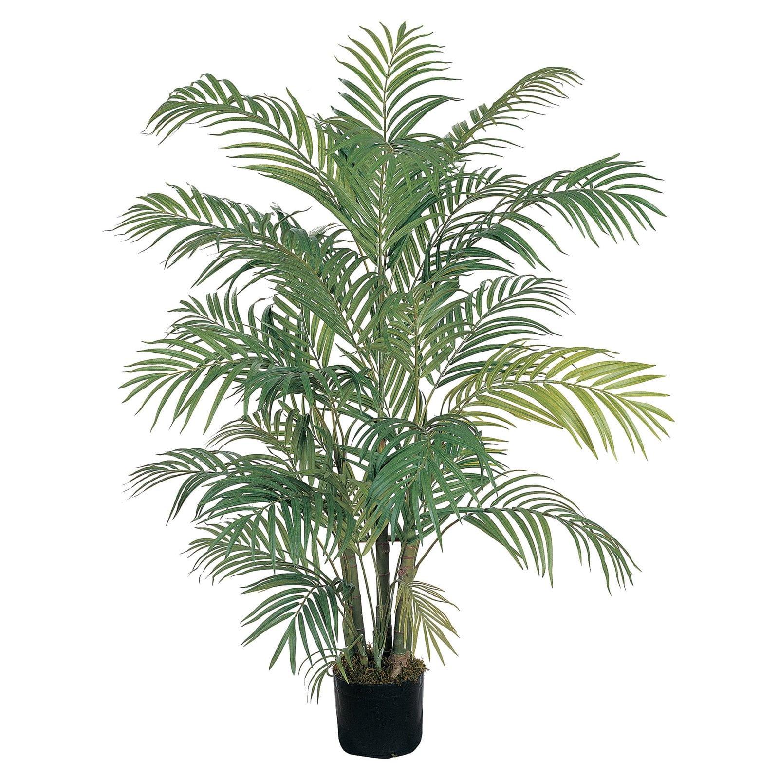 Tropical Elegance 40" Faux Areca Palm Silk Floor Plant in Pot