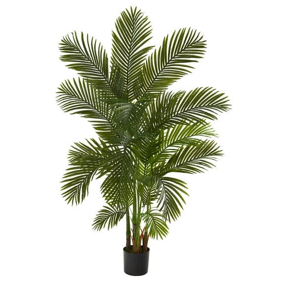 Nearly Natural 6-ft Areca Palm Artificial Tree