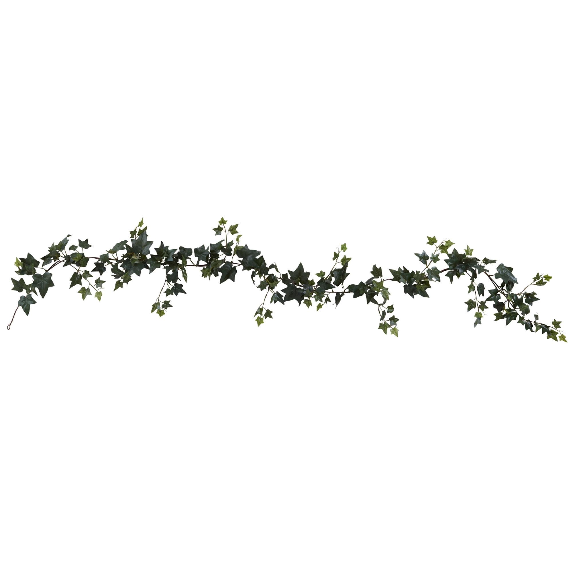 Nearly Natural 6-ft Sage Ivy Garland Artificial Plant (Set of 4)