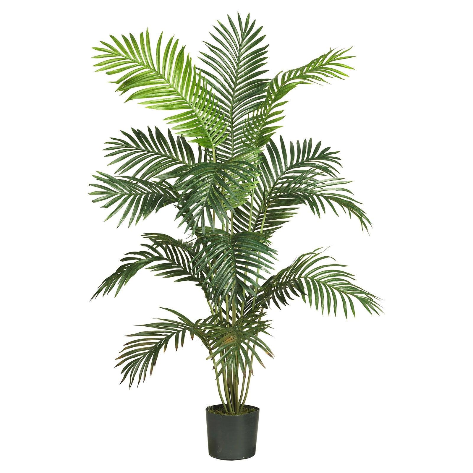 Tropical Elegance 6ft Silk Paradise Palm Potted Floor Plant