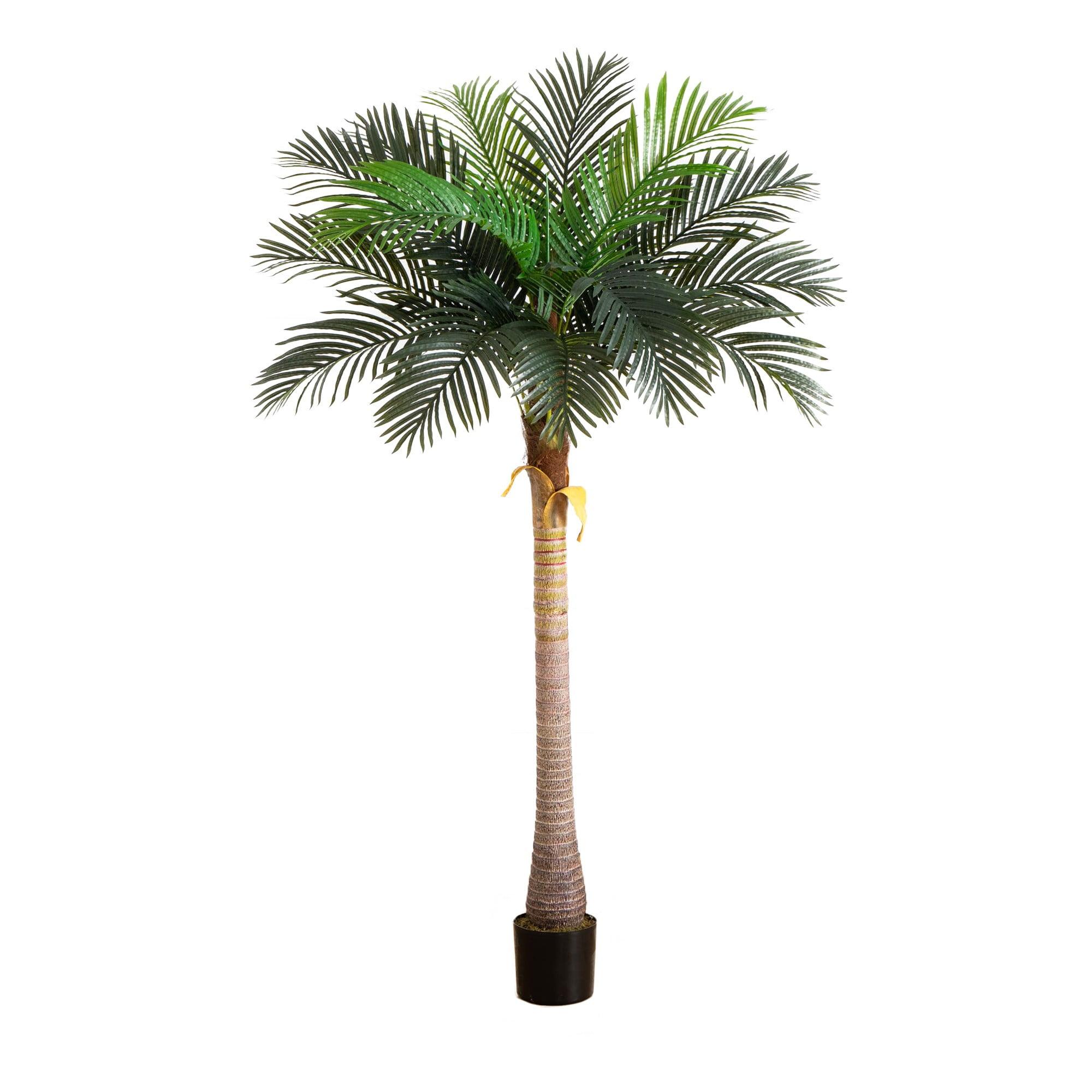Nearly Natural 7ft. Artificial Coconut Palm Tree