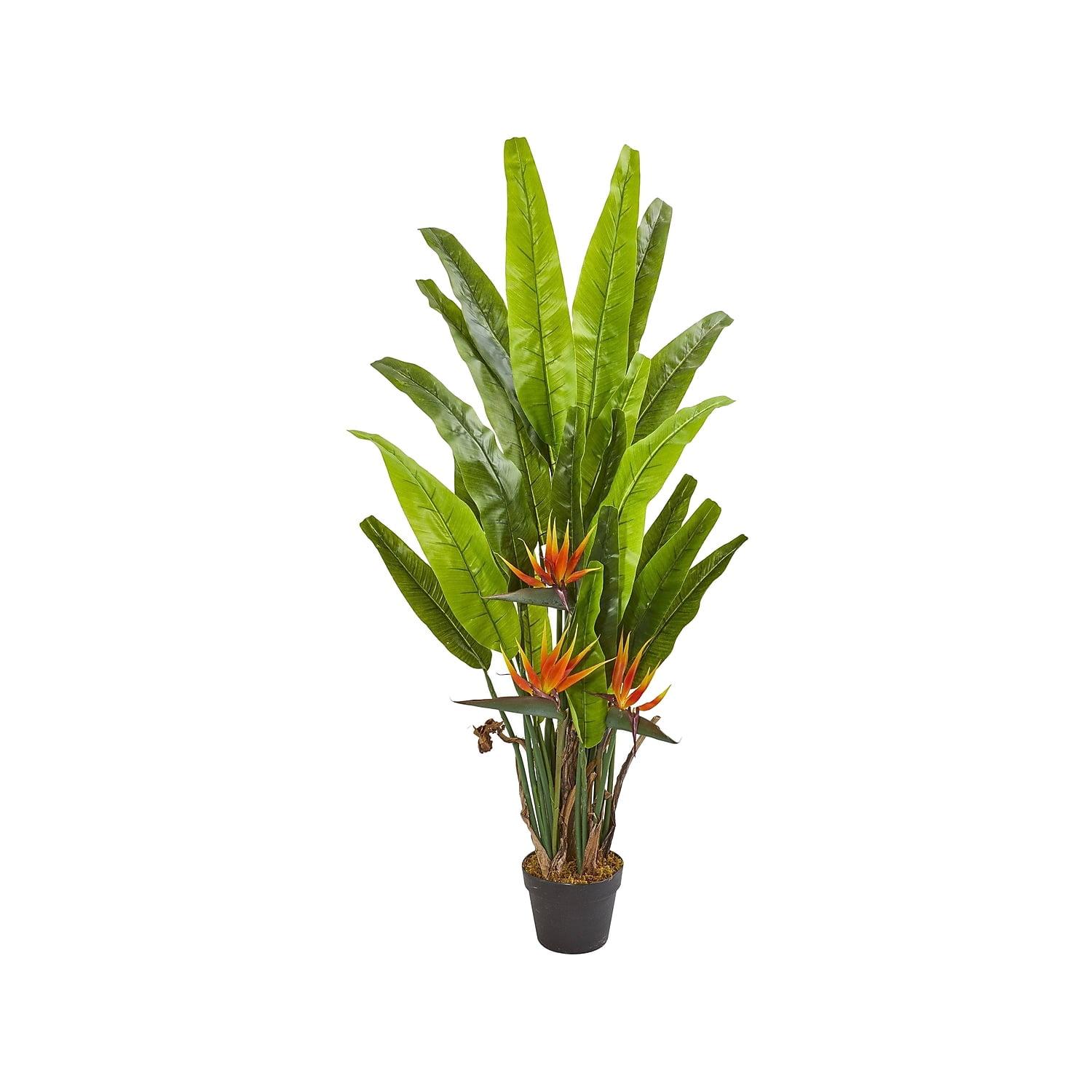 Nearly Natural Bird of Paradise in Pot (6355)