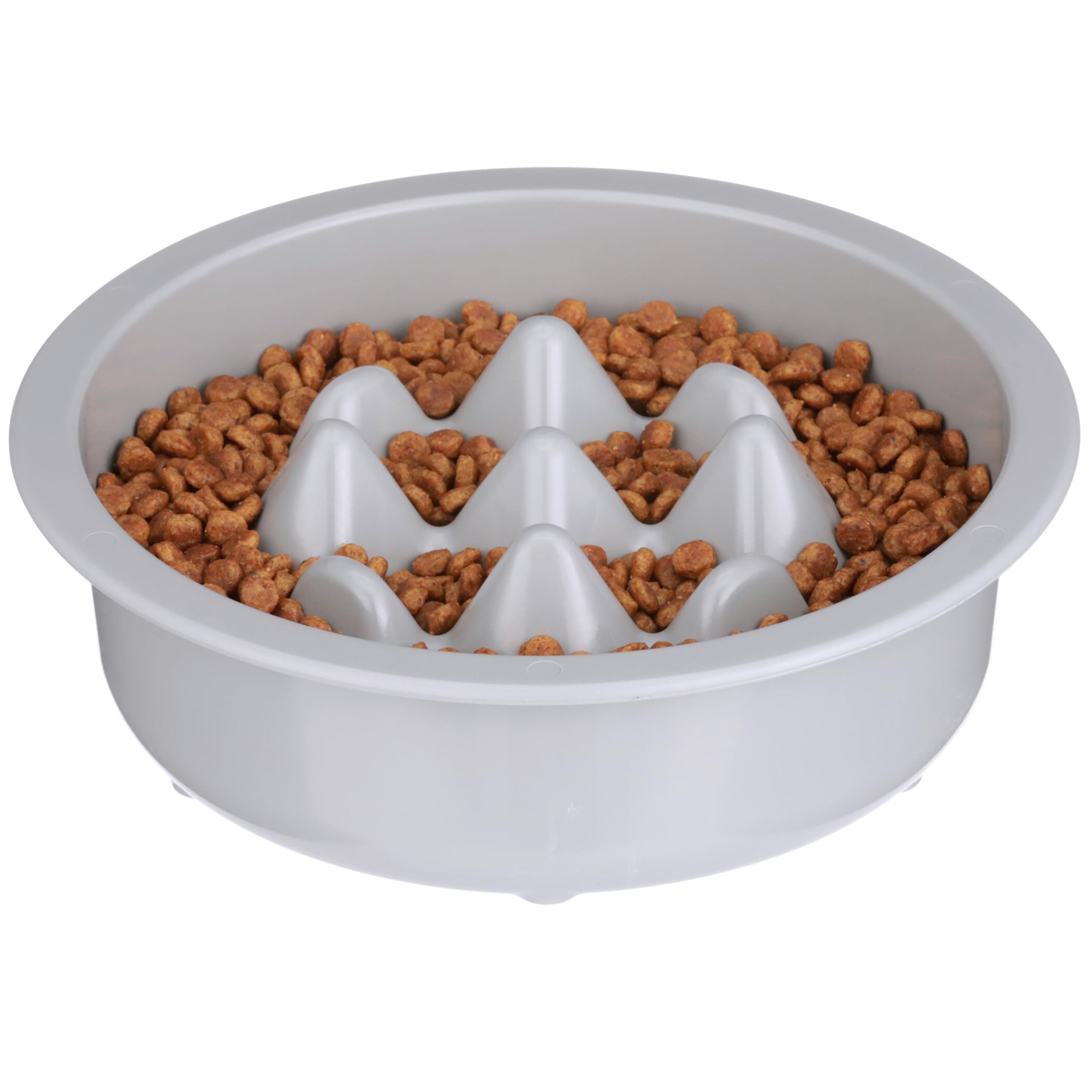 Neater Pets The Niner Slow Feed Bowl for Cats & Dogs - Slow Down Eating & Stop Bloat Vomit - 2 Cups Food Capacity