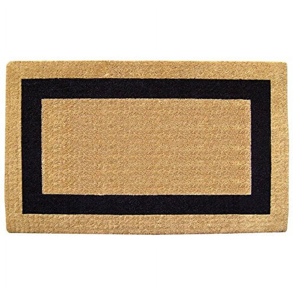 Luxurious Dense 22" x 36" Personalized Coir Outdoor Doormat