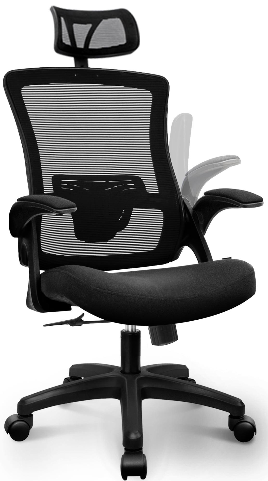 NEO Chair Reclining Mesh Office Chair Swivel Chair w/Adjustable Headrest Lumbar Support,Black/Gray/Beige