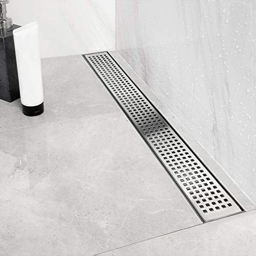 Neodrain 32-Inch Brushed Stainless Steel Linear Shower Drain