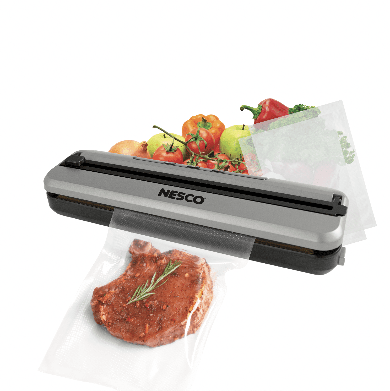 NESCO® 100-Watt Compact Vacuum Sealer, VS-74S in Silver