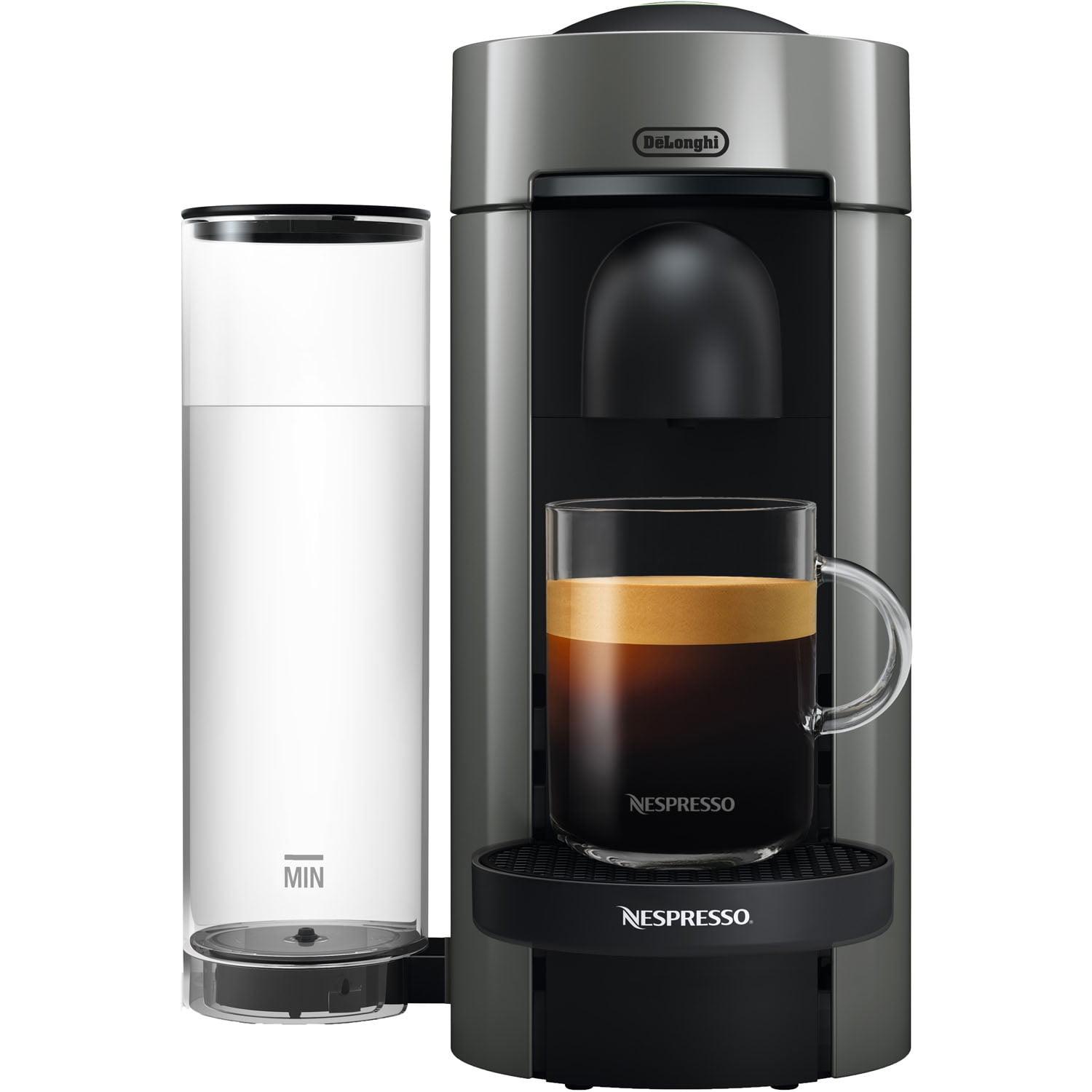 Gray Automatic Nespresso Compatible Espresso Coffee Machine