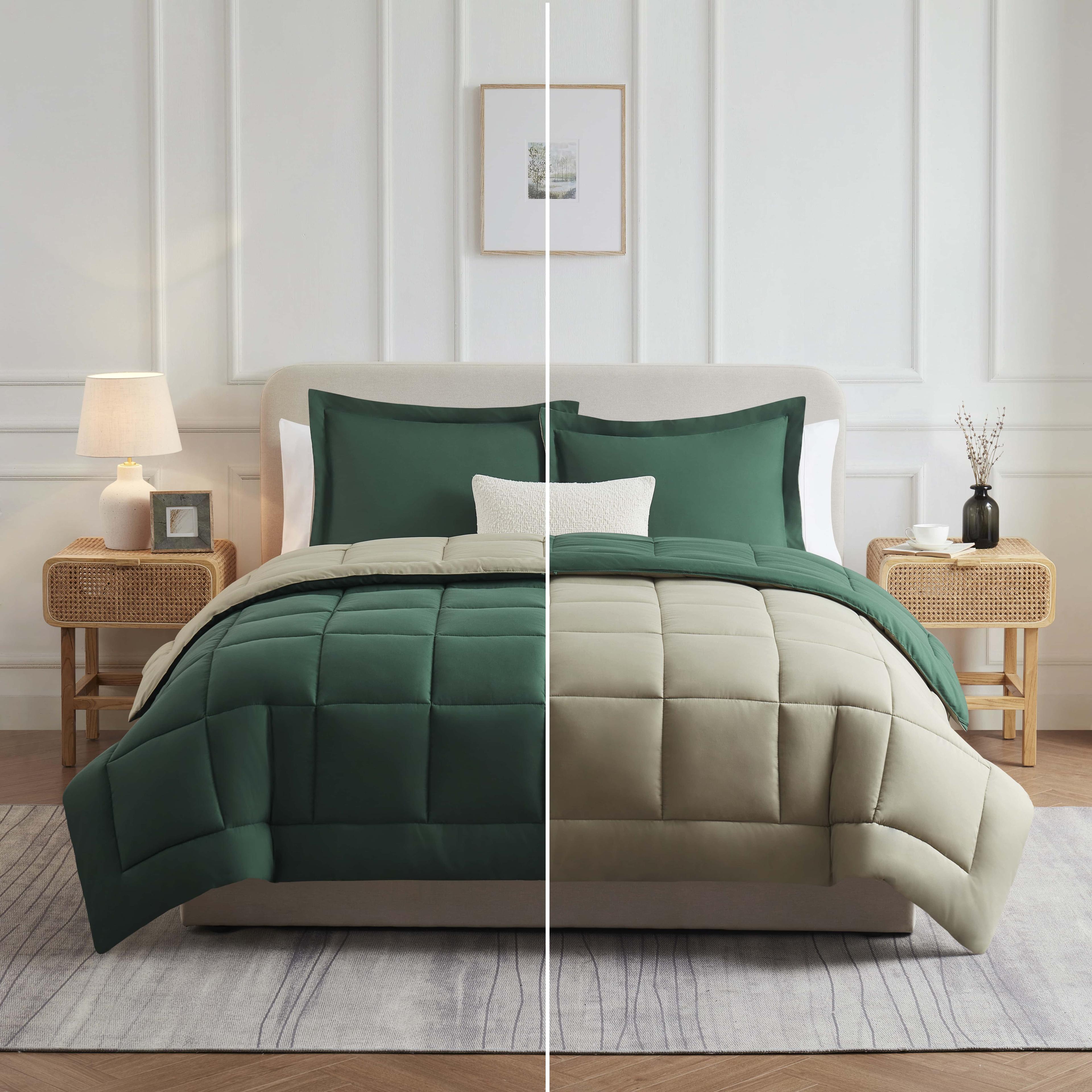 Nestl Nestl All Season Solid Lightweight Down Alternative Reversible Comforter
