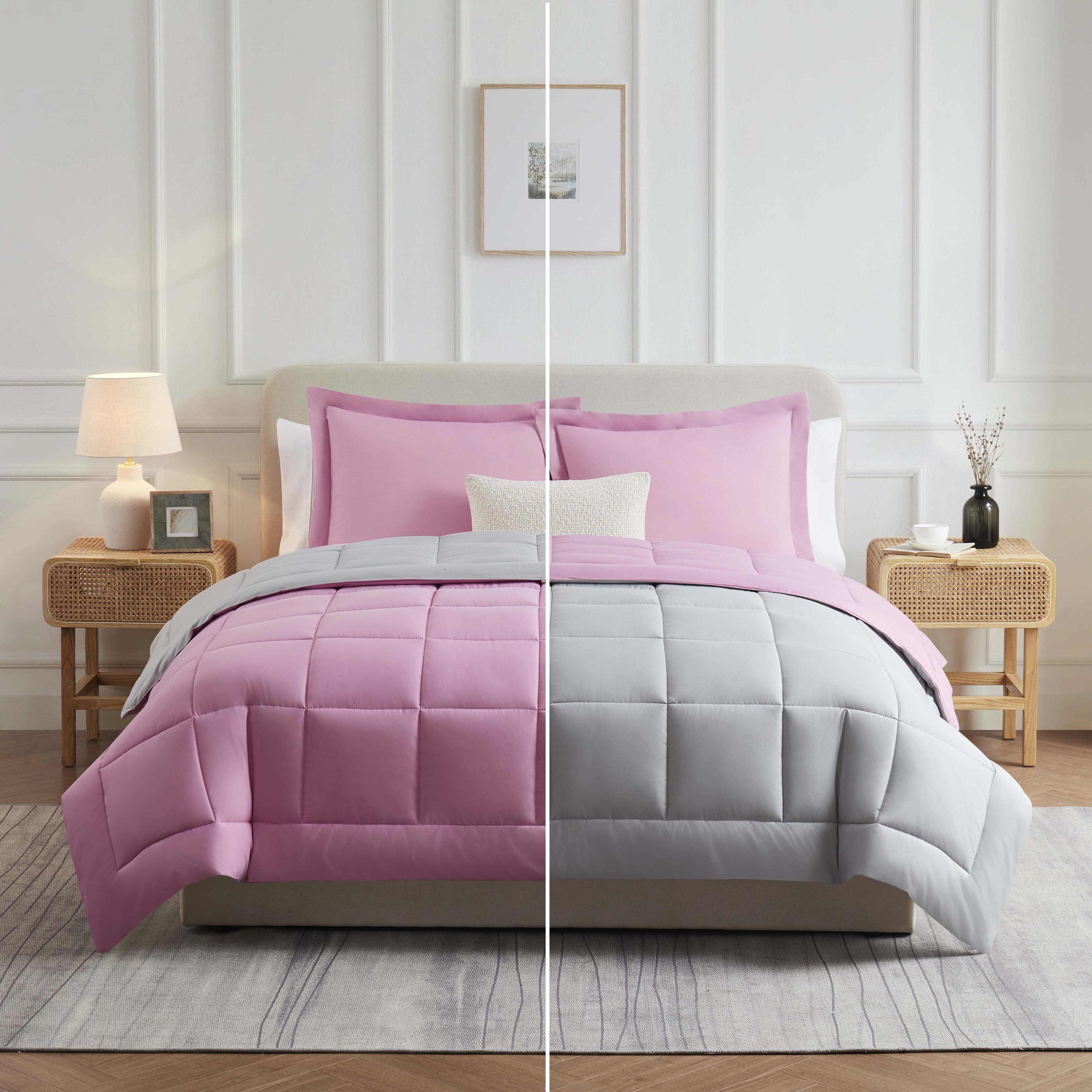 Nestl Nestl All Season Solid Lightweight Down Alternative Reversible Comforter