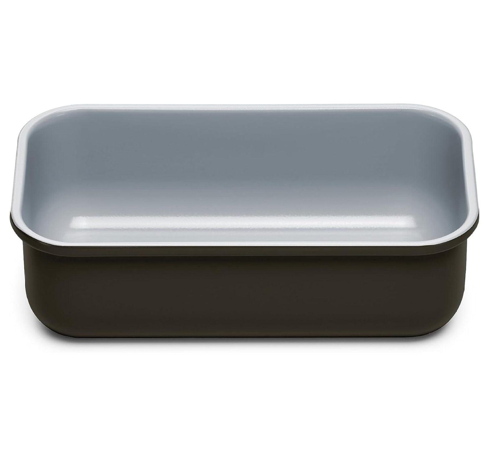 Black Ceramic Non-Toxic 1 lb Loaf Pan