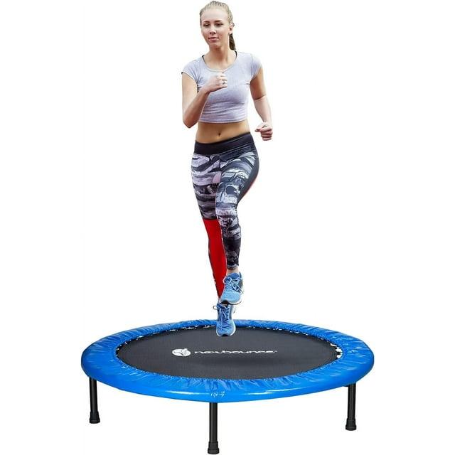 New Bounce New Bounce Mini Trampoline - Foldable Trampoline for Children and Adults - Holds Up to 220 Lbs