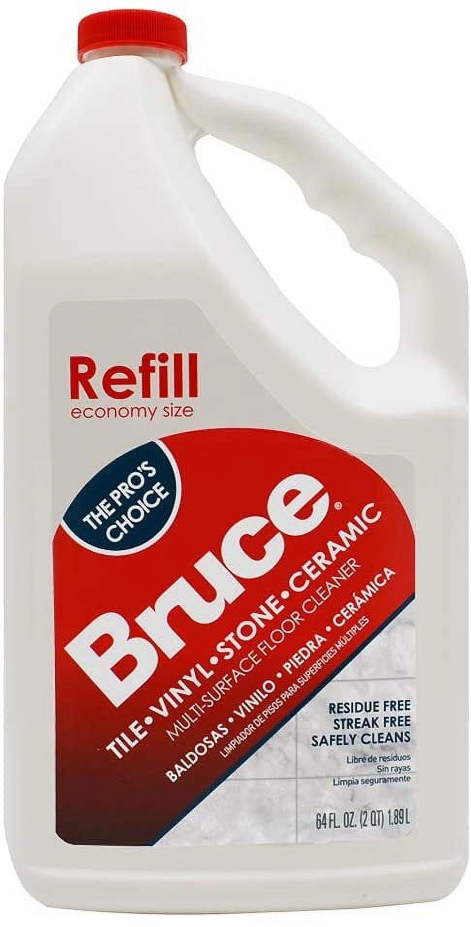 New Bruce Multi-Purpose Floor Cleaner Multi-Surface Refill 64 Fl Oz