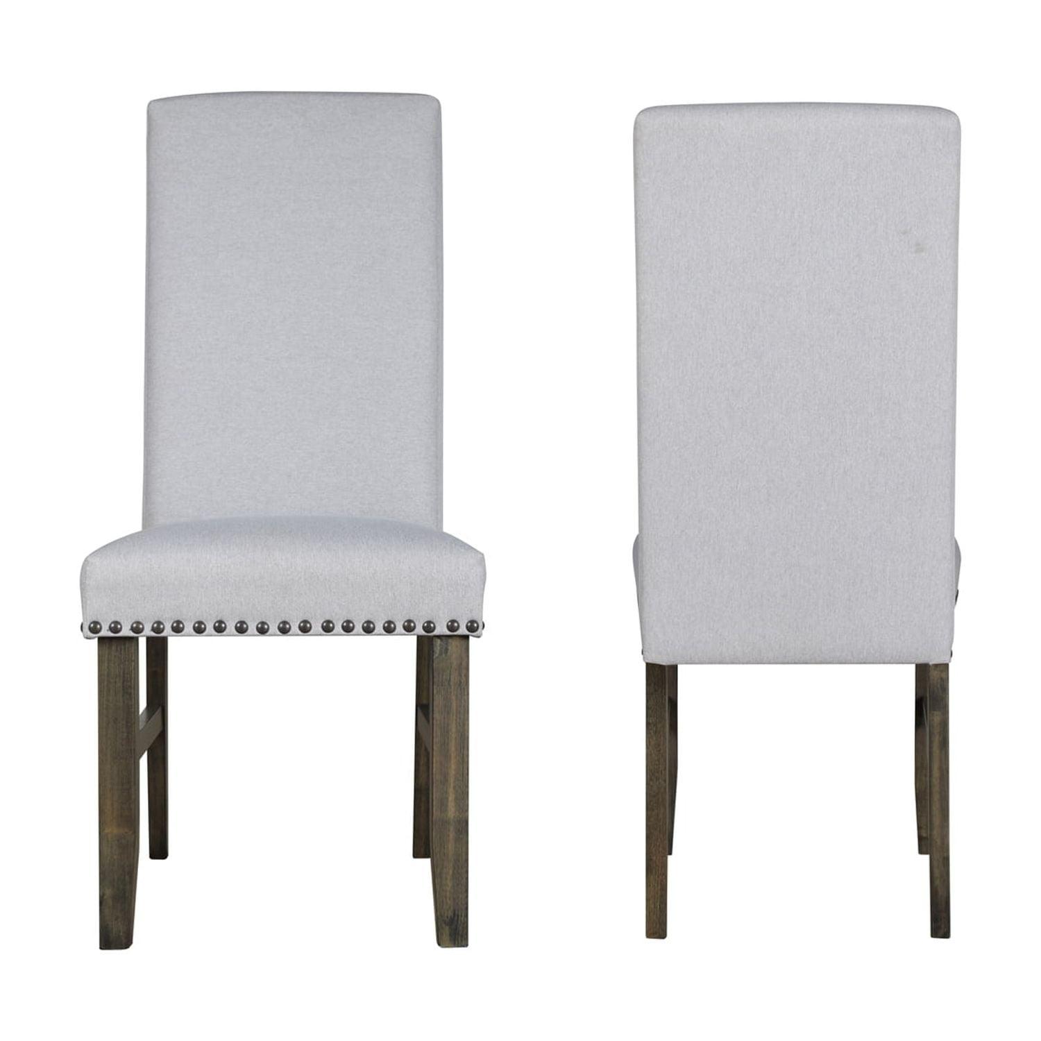 New Classic Furniture, Julius Upholstered Dining Chair (2 Per Carton)-Walnut