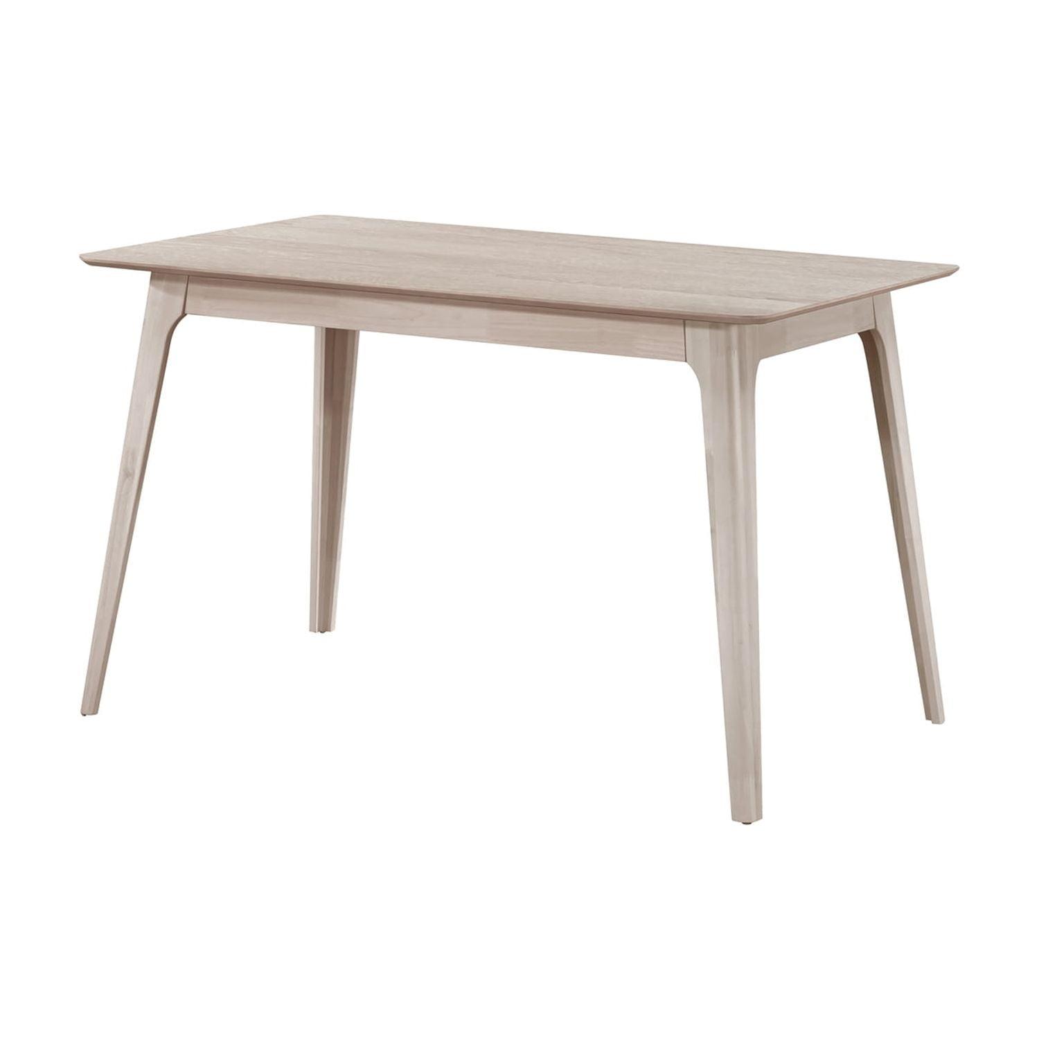 New Classic Furniture,Oscar Wood Counter Dining Table in White Ash