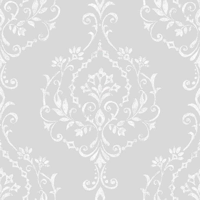 Peel & Stick Damask Roll