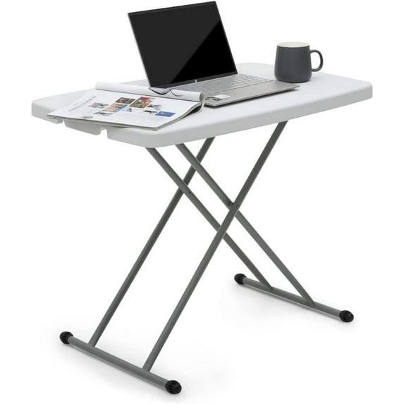 New Home Era Folding TV Trays, White