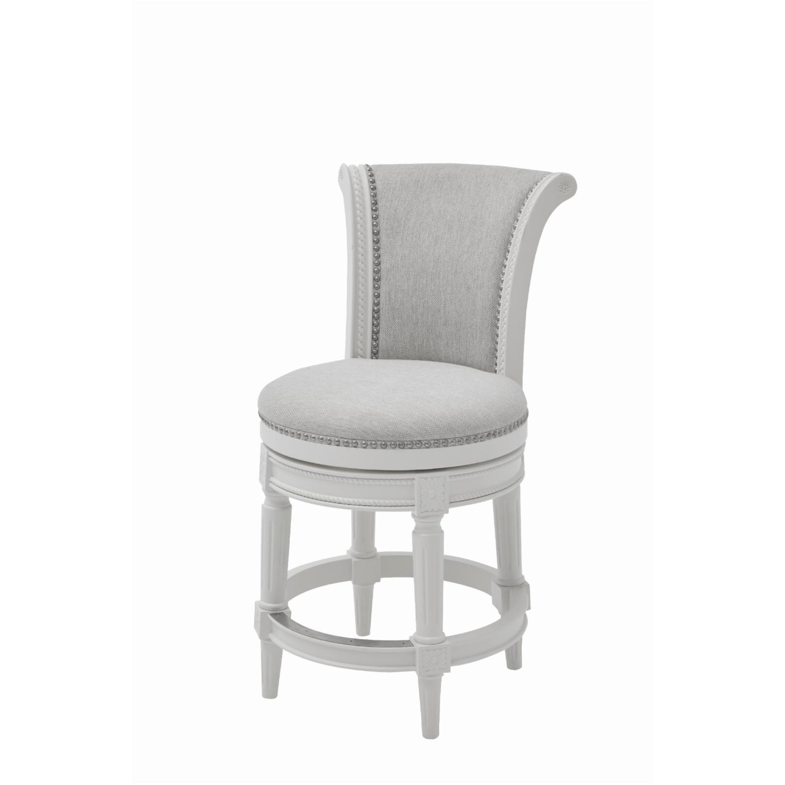 Maven Lane Pullman Counter Stool with Fabric Upholstery