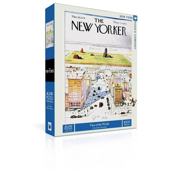New York Puzzle Company View of the World 1000 Piece Puzzle