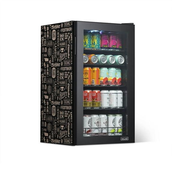 Newair Newair Custom Designed Freestanding 126 Can Beer Fridge with SplitShelf