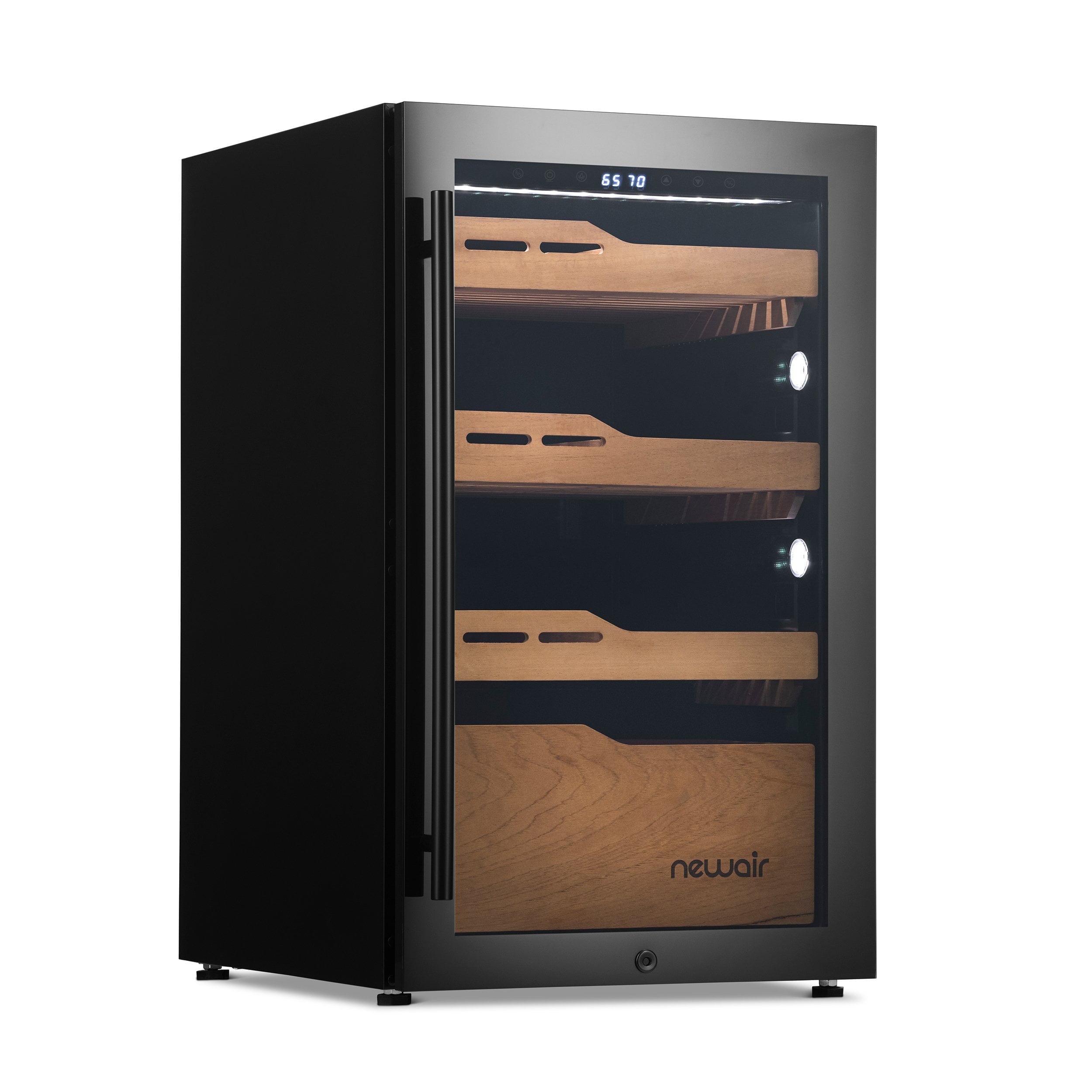 NewAir 840 Count Electric Cigar Humidor with Built-in Humidification System