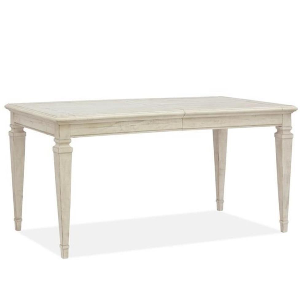 Ivory Pine Extendable Rectangular Counter Height Dining Table