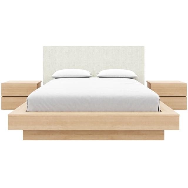 Nexera Julian 4-Piece Upholstered Queen Size Bedroom Set | Wayfair