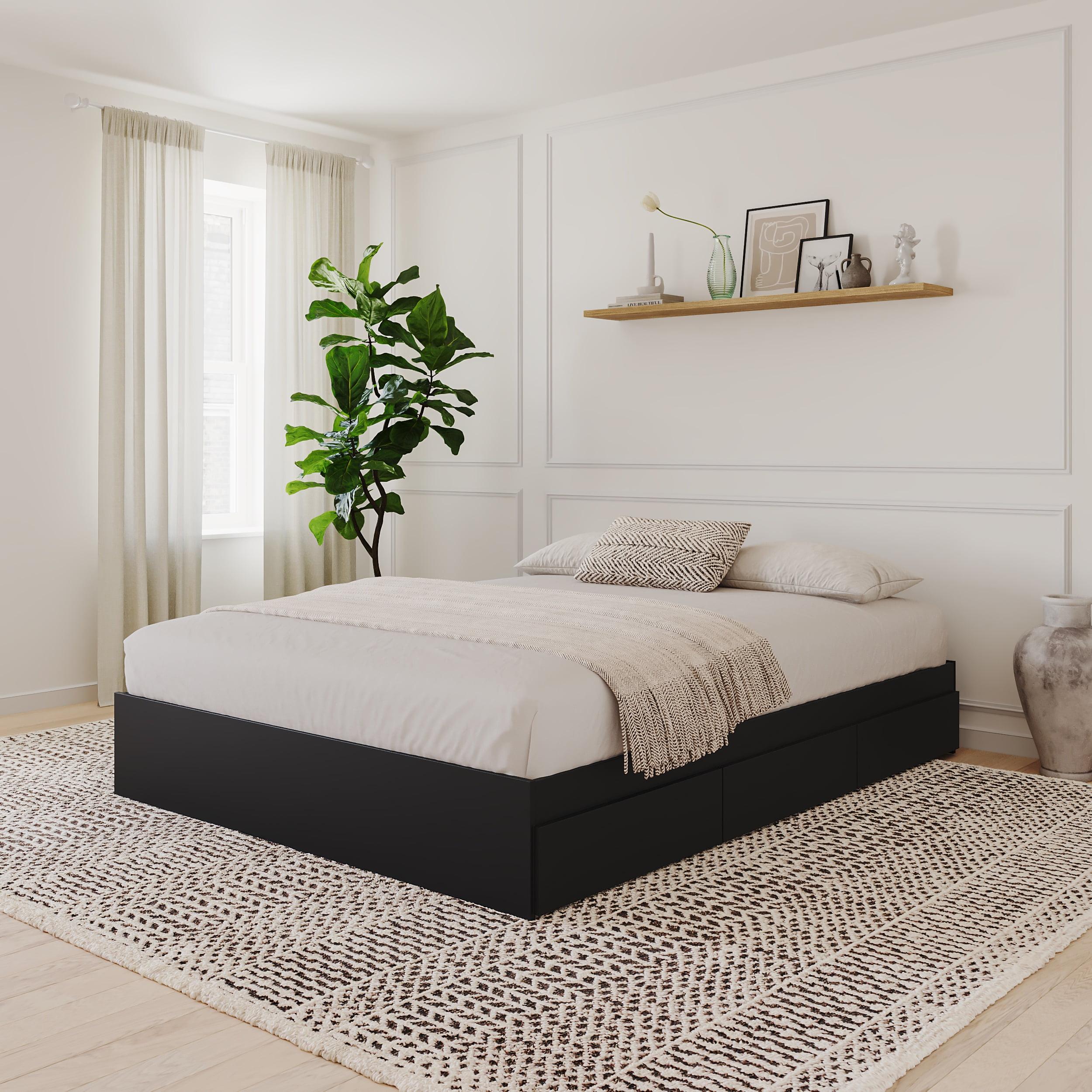 Queen Storage Platform Bed - Nexera