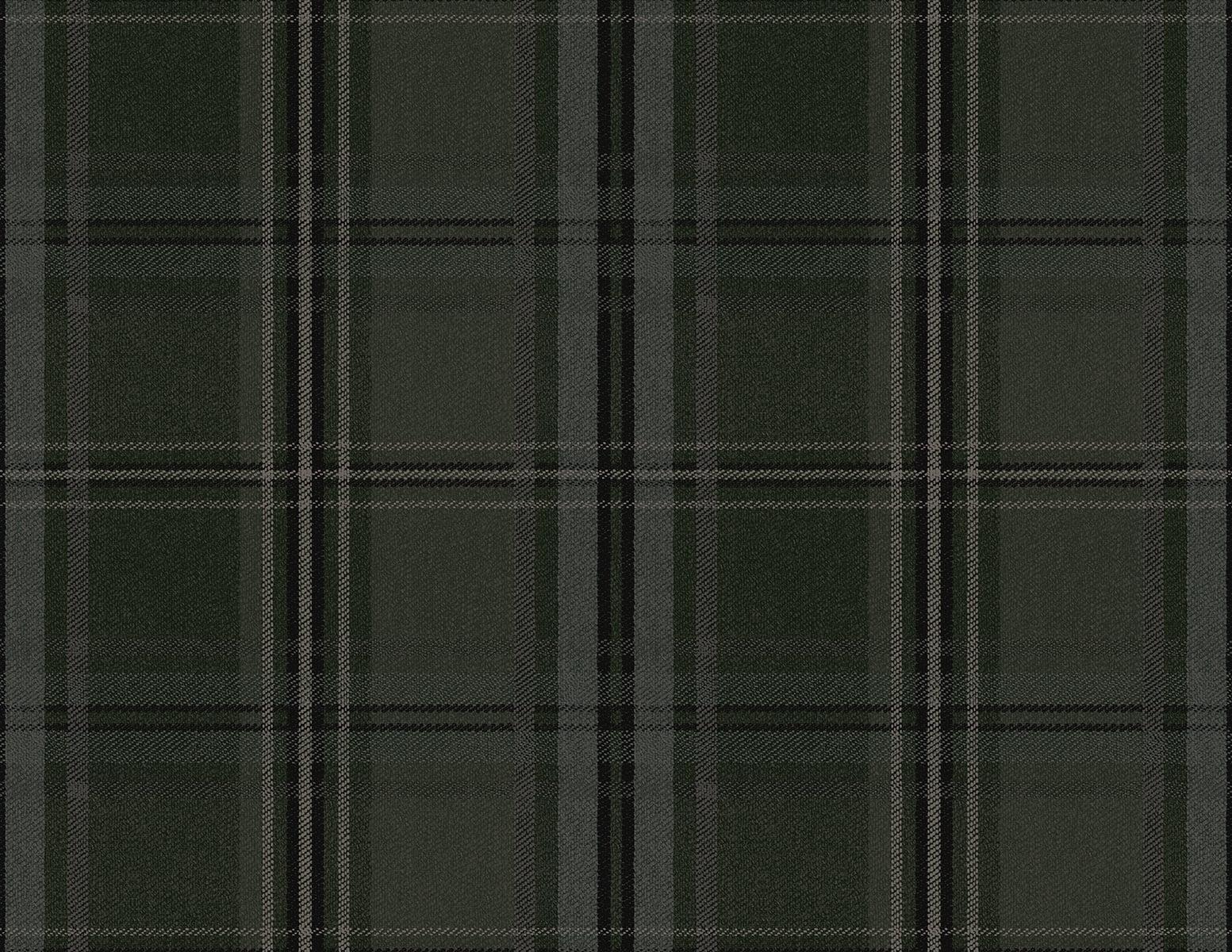 Evergreen Plaid Self-Adhesive Vinyl Wallpaper Roll