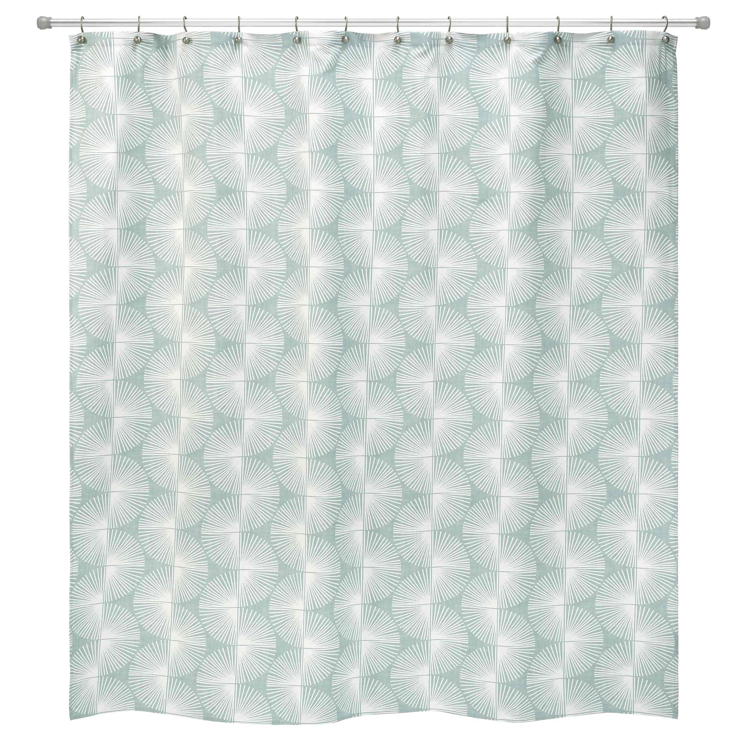 Nicole Miller Home Nicole Miller Kendall Geometric Shower Curtain