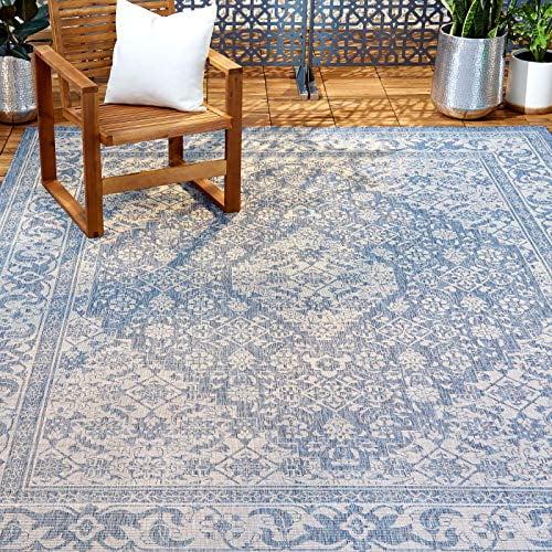 Persian Persian Inspired Blue/Gray Area Rug