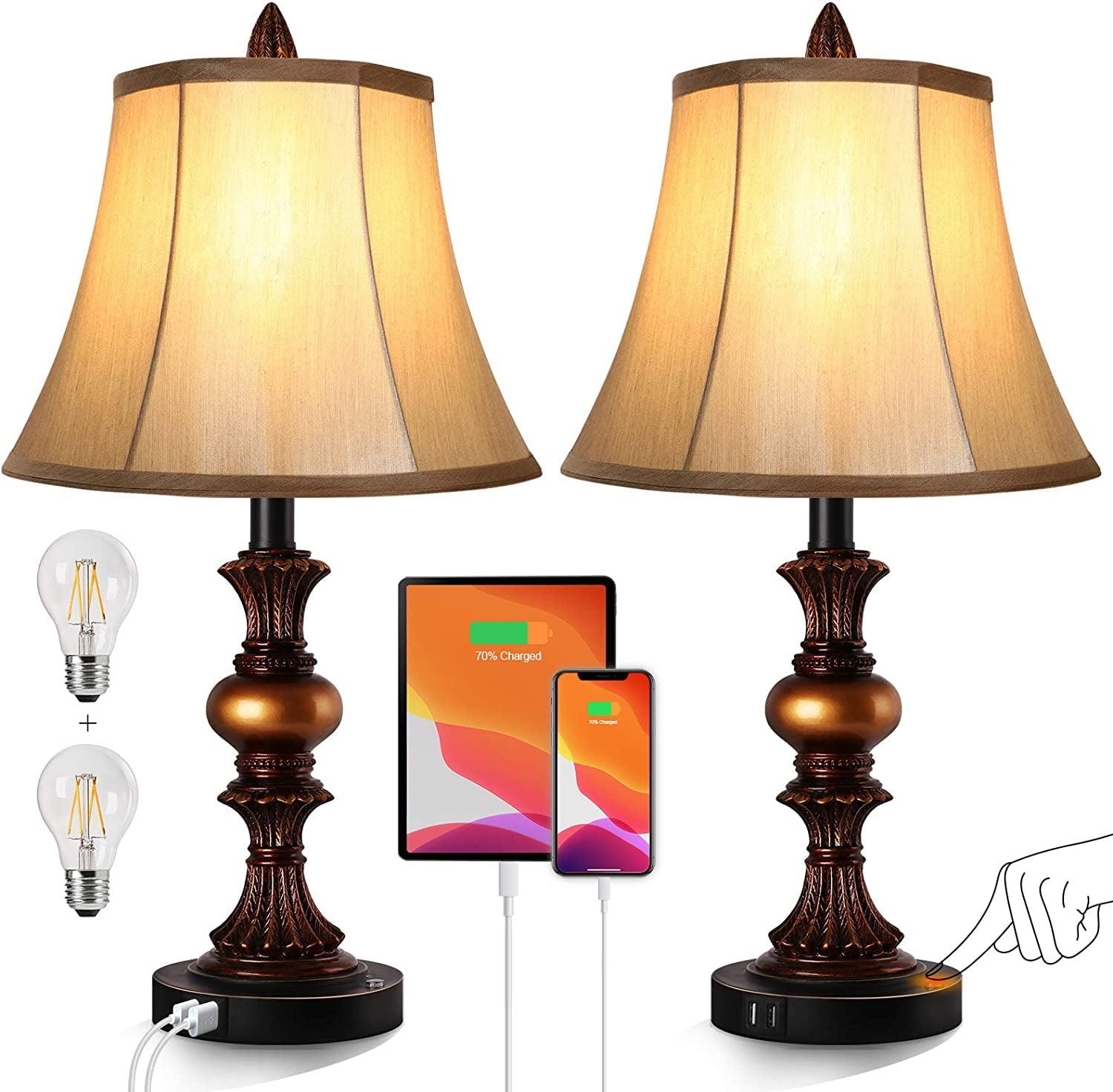 Devo 3 Light LED Floor Lamp, Modern Tree Design with Edison Bulbs, 360° Rotating Shades & Individual Switches, Super Bright Standing Lamp for Living Room, Bedroom, Tall Adjustable Pole Light