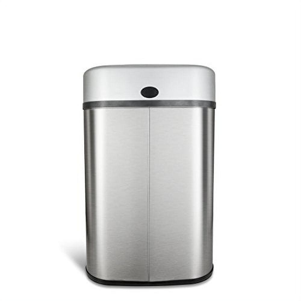 21 Gallon Stainless Steel Touchless Kitchen Trash Can