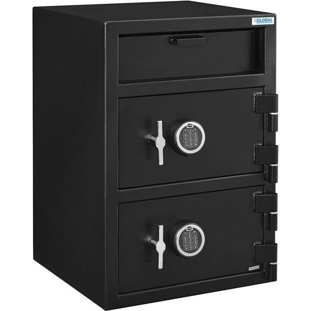 Ningbo Safewell 493491 Global Industrial B-Rate Depository Safe Front Loading with 2 Doors, Digital Lock - 20 x 20 x 30 in.