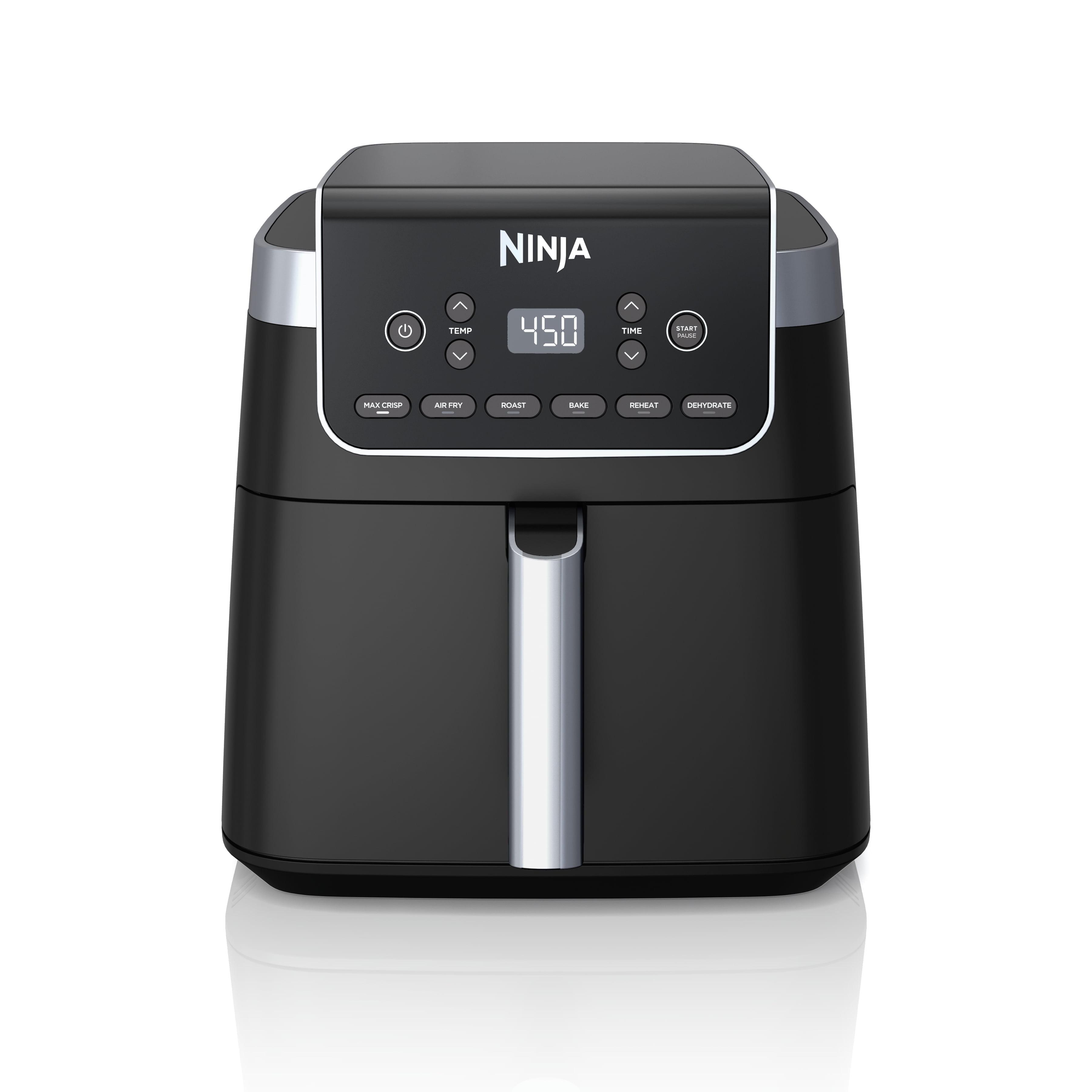 Ninja Air Fryer Pro XL 6-in-1 - AF181: 6.5 Qt Capacity, 1750W, Dishwasher-Safe Parts, Metal & Plastic, Gray