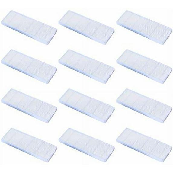 Nispira HEPA Filter Compatible with i-life Model A6 A4 A4s Robotic Vacuum Cleaner, 12 Packs
