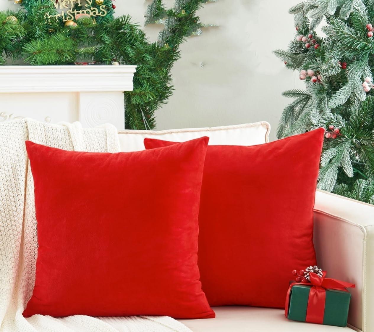 Deconovo Square Velvet Pillow Cover & Reviews | Wayfair