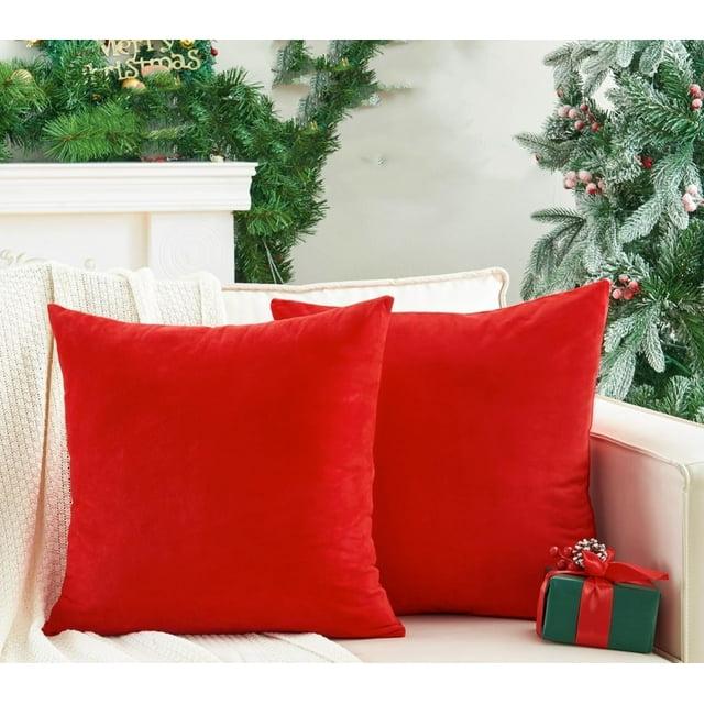 Deconovo Square Velvet Pillow Cover & Reviews | Wayfair