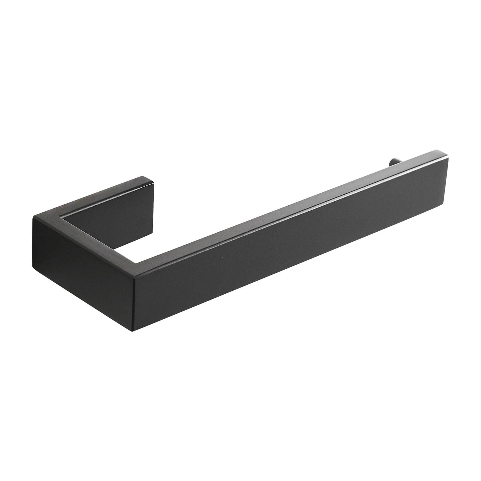 No Brand 304 Stainless Steel Towel Rack Hidden Installation 10in Black Matte
