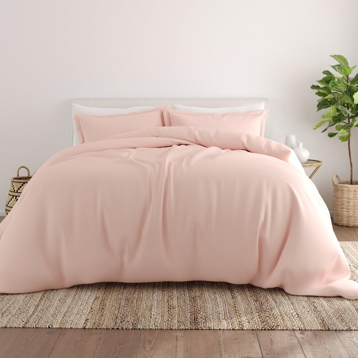 Duvet Cover Set Super Soft Microfiber Bedding in Solid Colors